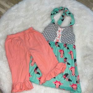 Cute cow outfit!🐄